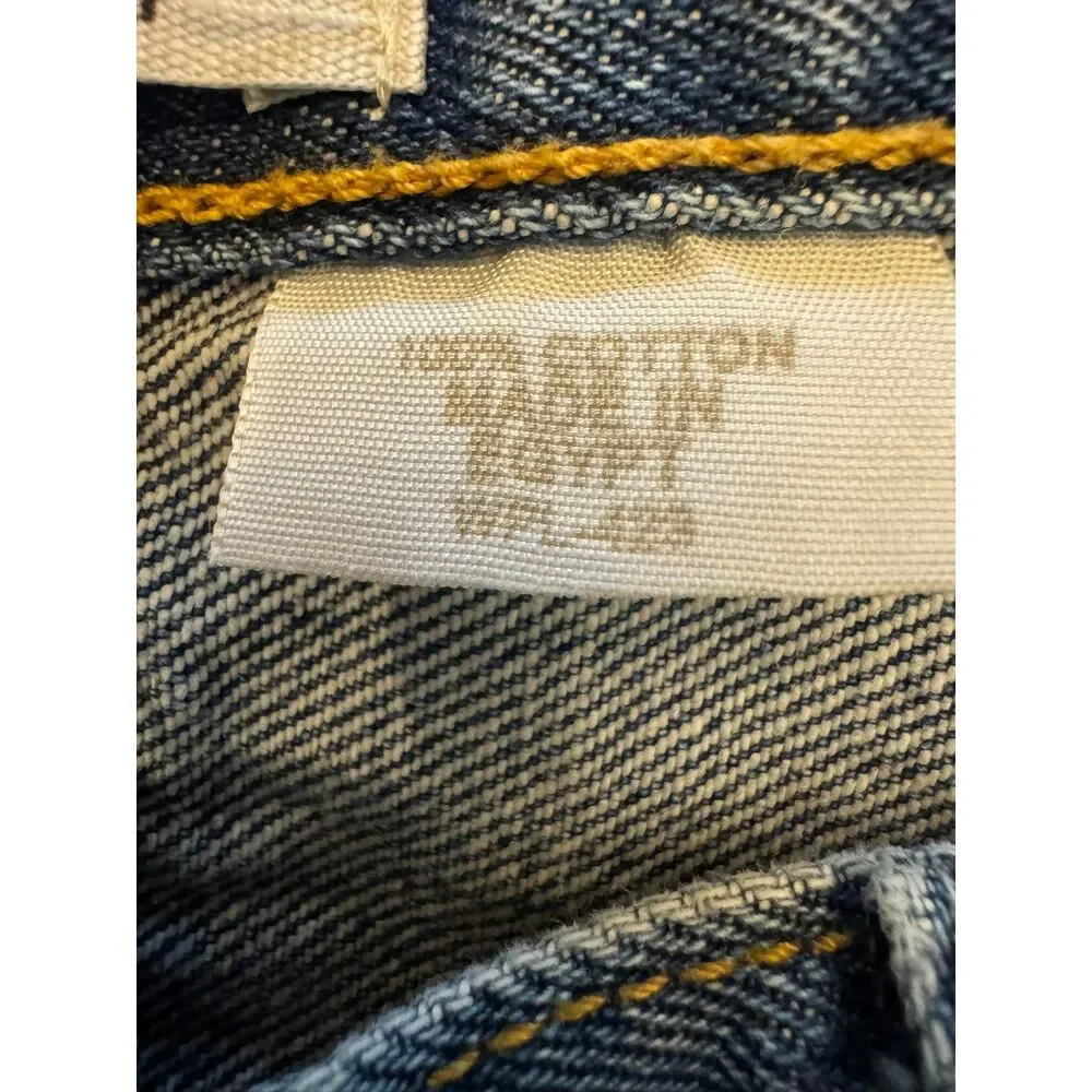 Levi's 501 Original Jeans Men's 34x29 Straight Leg Button Fly Blue Denim